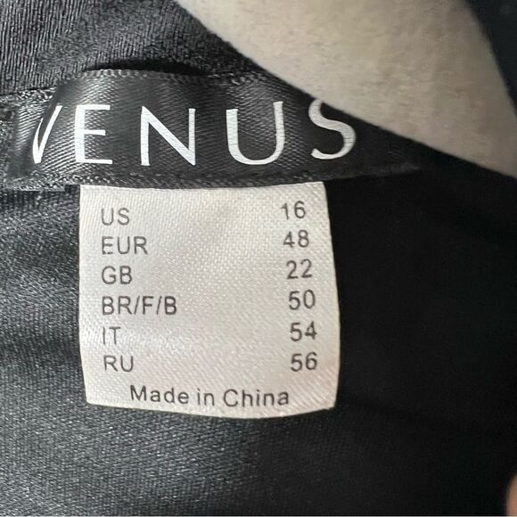 Venus Sparkly Black Sequin Jumpsuit - Picture 10 of 10